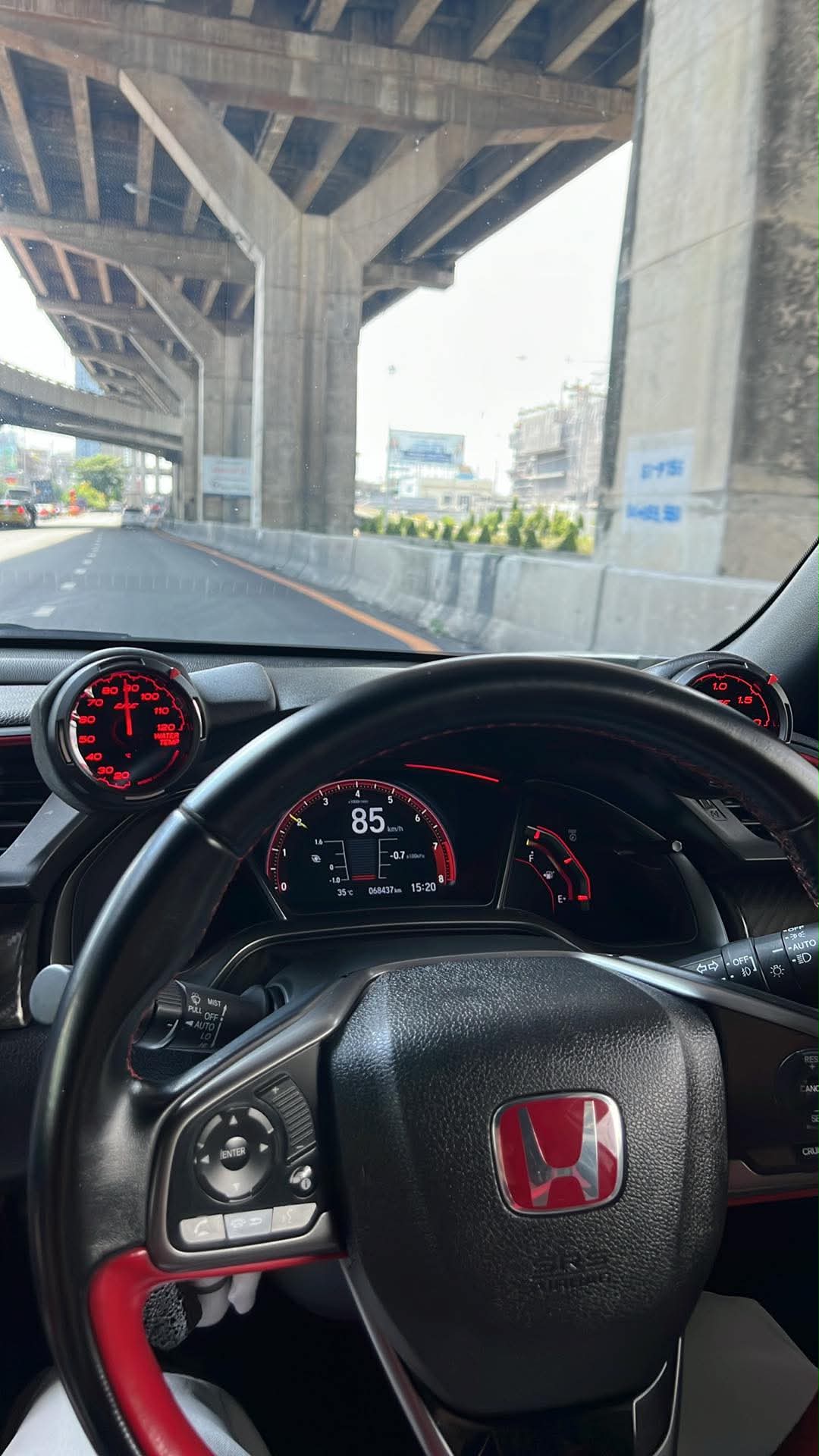 CARTERIOR x CARPLA | FK8/FK7/FC1 METER HOOD GAUGE