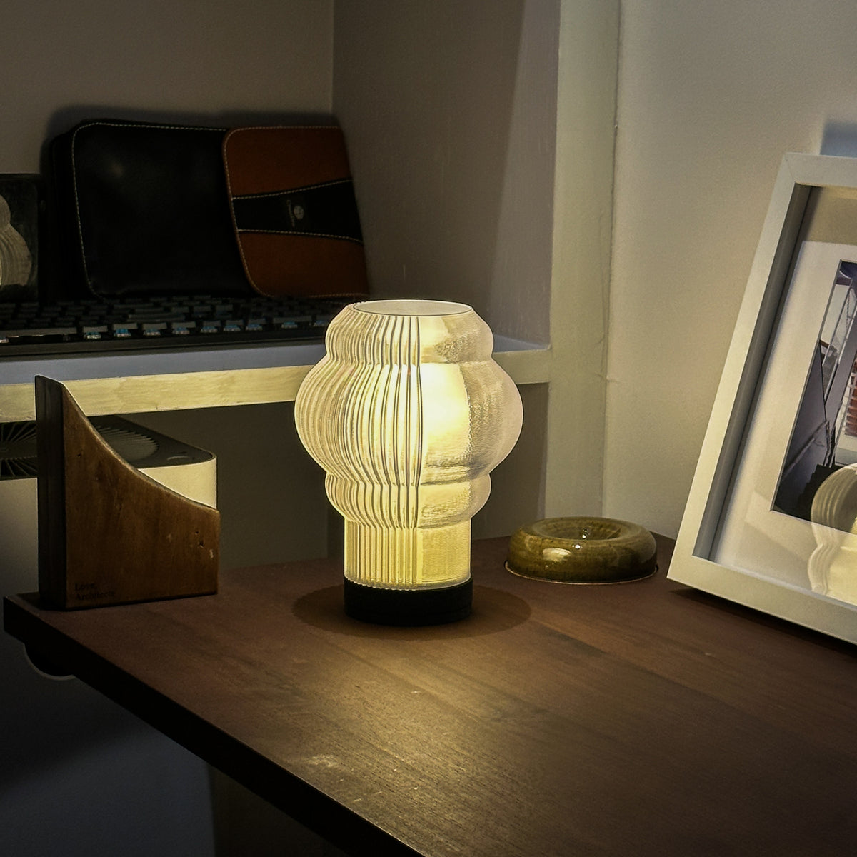 Cloudy clear Lamp EmberLit