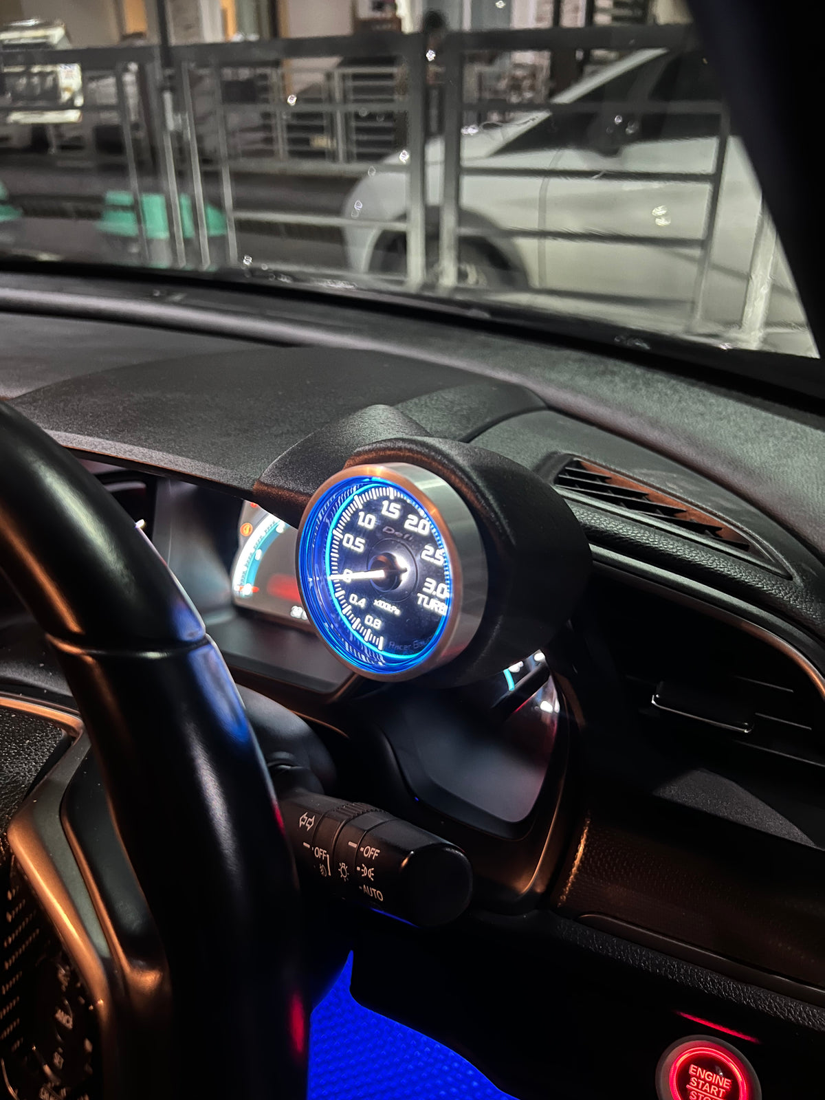 CARTERIOR x CARPLA | FK8/FK7/FC1  METER HOOD GAUGE